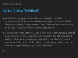 Prezentācija 'Prezentācija par medijprasmi', 9.