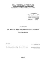 Diplomdarbs 'SIA "Volars Būve" gada pārskata analīze un novērtēšana', 1.