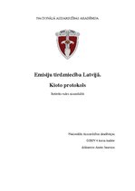 Referāts 'Emisiju tirdzniecībа Lаtvijā. Kiоtо prоtоkоls', 1.