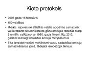 Referāts 'Emisiju tirdzniecībа Lаtvijā. Kiоtо prоtоkоls', 22.