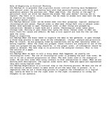 Eseja 'Role of Organizing in Critical Thinking', 1.