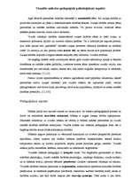 Referāts 'Vizuālās mākslas pedagoģiski psiholoģiskais aspekts', 1.