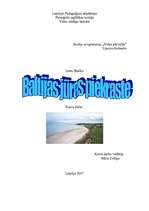 Referāts 'Baltijas jūras piekraste', 1.