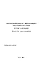 Referāts 'Tirdzniecības uzņēmuma komercdarbības novērtējums', 1.
