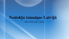 Prezentācija 'Nodokļu izmaiņas Latvijā no 2017.gada', 1.