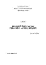 Referāts 'Progresīvās lēcas, kas pielāgotas šauriem rāmjiem', 1.
