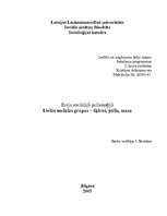 Referāts 'Lielās sociālās grupas - šķiras, pūlis, masa', 1.