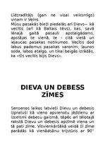 Konspekts 'Mitoloģija. Senlatviešu dievības', 8.