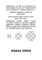 Konspekts 'Mitoloģija. Senlatviešu dievības', 18.