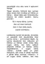 Konspekts 'Mitoloģija. Senlatviešu dievības', 23.