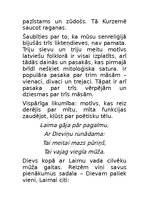 Konspekts 'Mitoloģija. Senlatviešu dievības', 24.