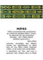 Konspekts 'Mitoloģija. Senlatviešu dievības', 33.