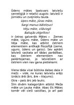 Konspekts 'Mitoloģija. Senlatviešu dievības', 37.