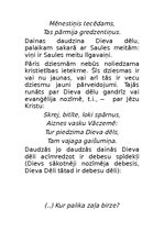 Konspekts 'Mitoloģija. Senlatviešu dievības', 39.