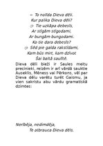 Konspekts 'Mitoloģija. Senlatviešu dievības', 40.