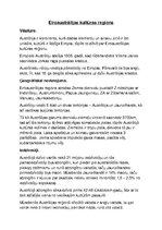 Eseja 'Eiroaustrālijas kultūras reģions', 1.