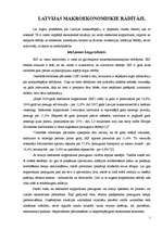 Referāts 'Latvijas makroekonomiskie rādītāji ', 1.