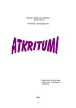 Referāts 'Atkritumi', 1.