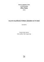 Referāts 'Valsts valdīšanas formas', 1.