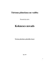 Referāts 'Kokneses novads', 1.