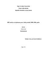Referāts 'Iekšzemes kopprodukta analīze no ieņēmumu puses laika periodā no 2000. - 2006.ga', 1.