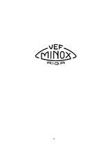 Referāts 'Fotoaparāta "Minox" dizaina vēsture', 6.