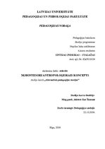 Referāts 'M.Montesori antropoloģiskais koncepts', 1.