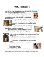 Konspekts 'Matu tipi', 1.