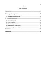 Referāts 'Women in Management', 2.