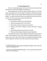 Referāts 'Women in Management', 9.