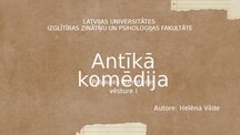 Prezentācija 'Antīkā komēdija', 12.