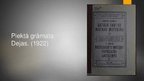 Prezentācija 'Jurjānu Andrejs - folklorista darbs', 10.