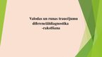 Prezentācija 'Valodas un runas traucējumu diferenciāldiagnostika', 1.