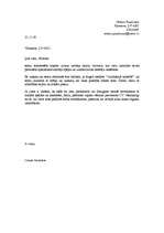 Paraugs 'Pieteikuma vēstule', 1.