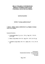 Konspekts 'Baltijas reģiona attīstība līdz 12.gadsimta beigām. Livonijas valsts un tās bojā', 1.