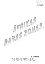 Referāts 'Āfrikas dabas zonas', 1.