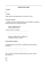 Paraugs 'Konsultāciju līgums', 1.
