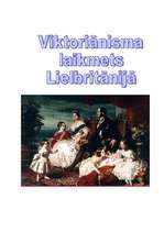 Referāts 'Viktoriānisma laikmets Lielbritānijā', 1.