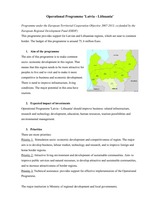 Konspekts 'Operational Programs of Latvia Funded by Either ERDF, ESF or Cohesion Fund', 3.