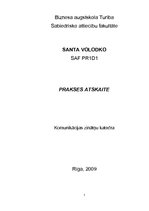 Prakses atskaite 'Prakses atskaite', 1.