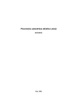 Referāts 'Pilsoniskās sabiedrības attīstība Latvijā', 1.