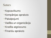 Konspekts 'Studiju darba biznesa plāns', 16.