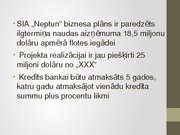 Konspekts 'Studiju darba biznesa plāns', 18.