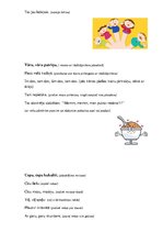 Konspekts 'Pirkstiņrotaļas', 3.