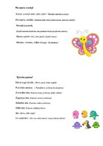 Konspekts 'Pirkstiņrotaļas', 7.