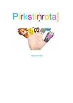 Konspekts 'Pirkstiņrotaļas', 10.