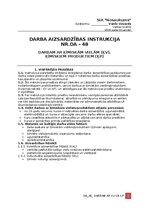 Paraugs 'Darba aizsardzības instrukcija darbam ar ķīmiskām vielām', 1.