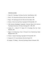 Eseja 'Psiholoģija: cilvēka prāta, uzvedības un sabiedrības izpēte”', 6.