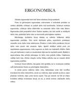 Referāts 'Ergonomika', 1.