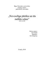 Referāts 'Neveselīga pārtika un tās radītās sekas', 1.